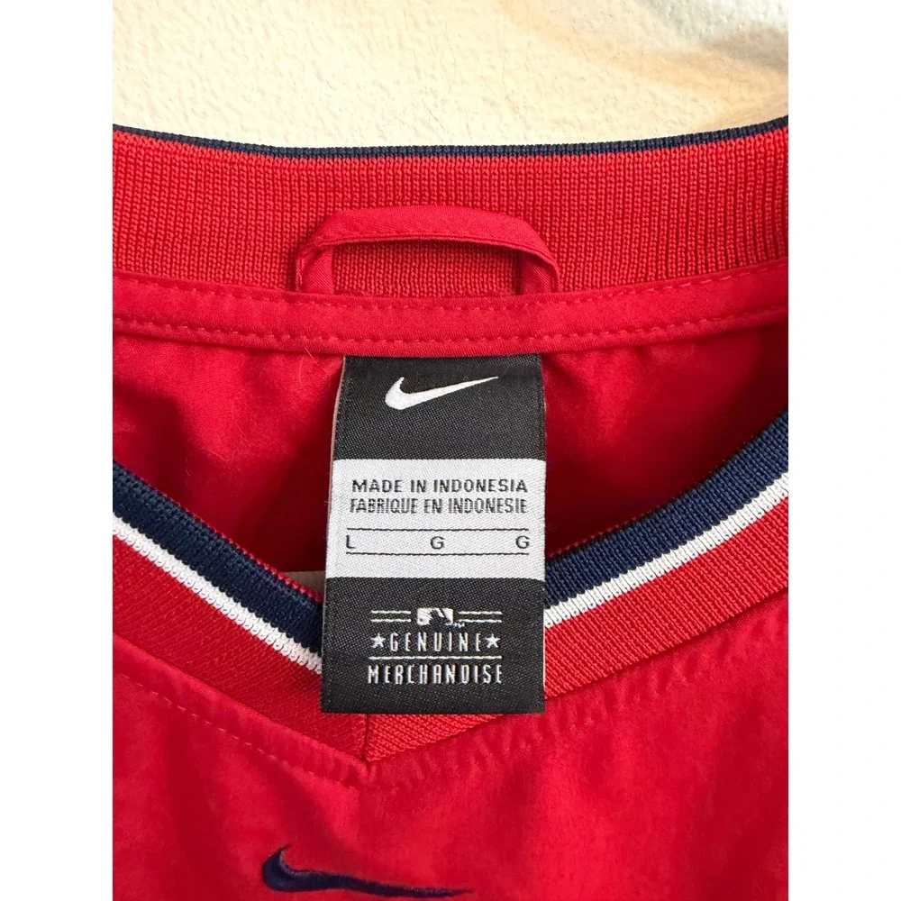 Nike Center Swoosh Vintage Minnesota Twins Pullover Windbreaker Jacket Men's L